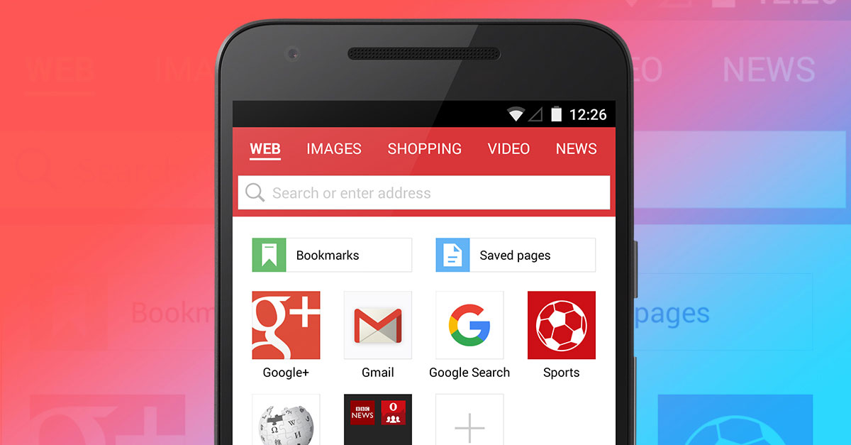 opera mini for android